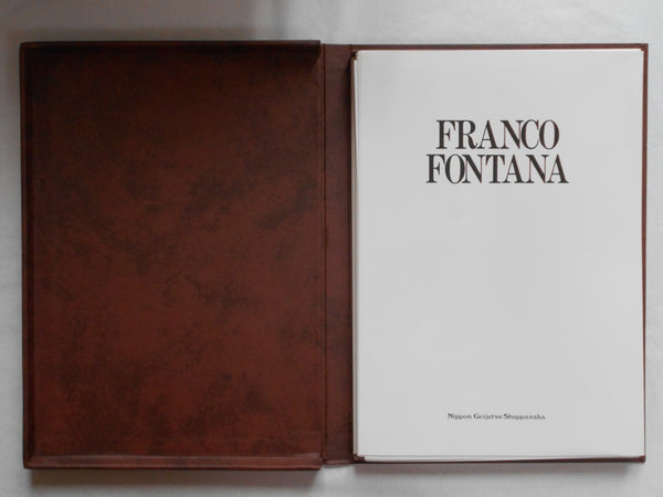 Franco Fontana GS portfolio, Galphy series vol.20 | Franco Fontana | Nippon Geijutsu Shuppansha 1984