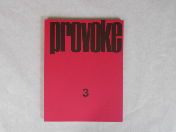 Provoke 1-3 complete facsimile reprint | Koji Taki, Takuma Nakahira, Yutaka Takanashi, Daido Moriyama | Nitesha 2018