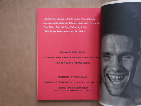 The Andy book | Bruce Weber | Doieisha 1987