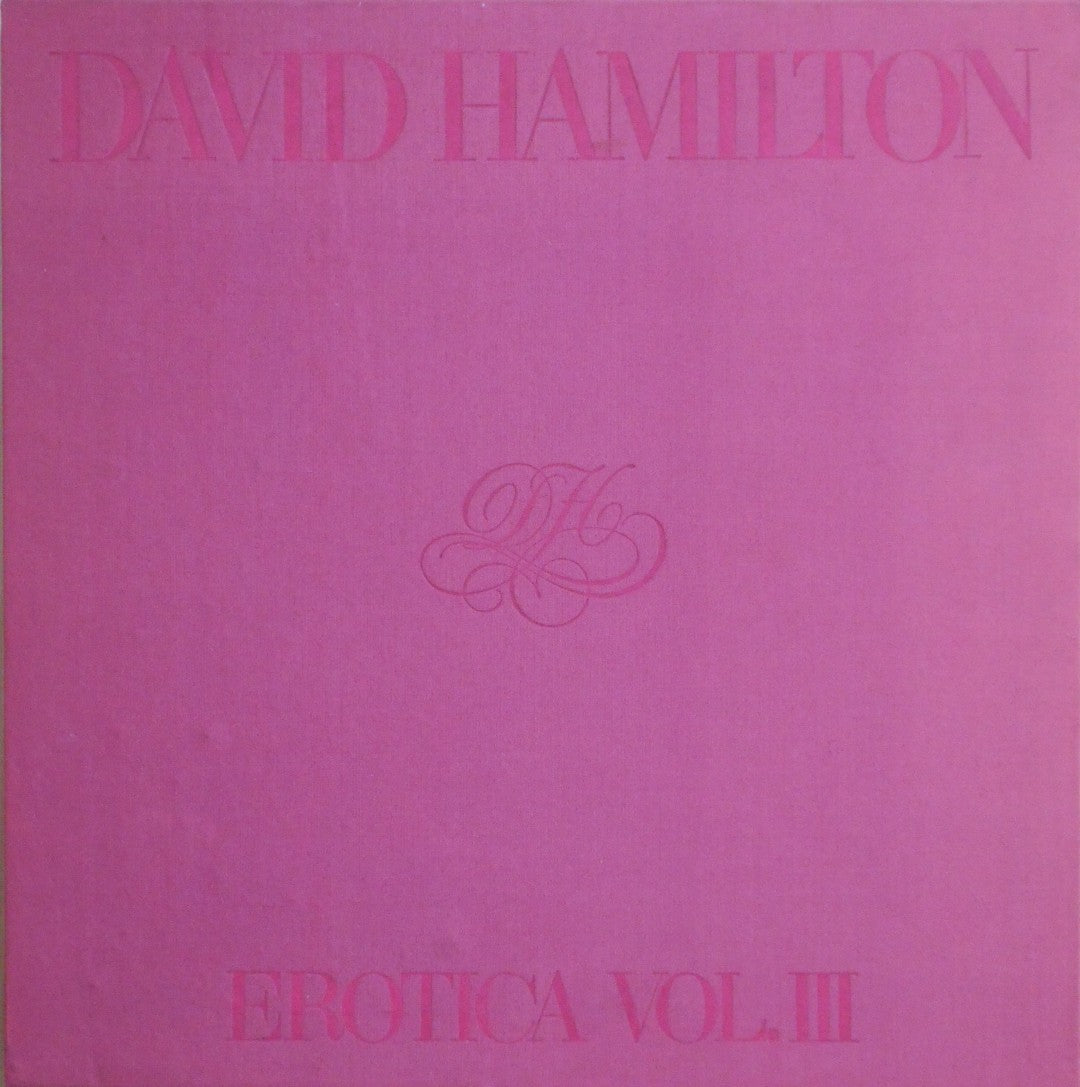 David Hamilton『EROTICA VOL.III』限定特装版 Erotica vol. 3 | David Hamilton | Artman Club – buonaideabooks