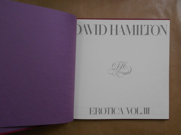 Erotica vol. 3 | David Hamilton | Artman Club