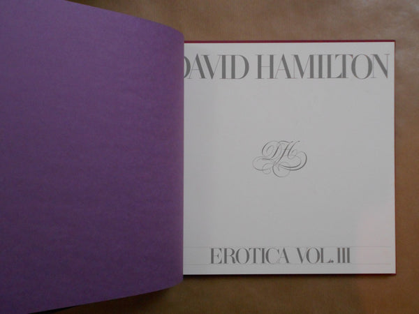 Erotica vol. 3 | David Hamilton | Artman Club