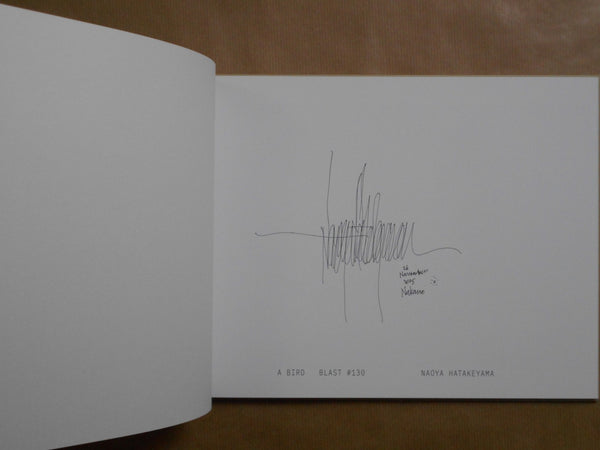 A Bird, Blast #130 | Naoya Hatakeyama | Roshin books 2025 [SIGNED]