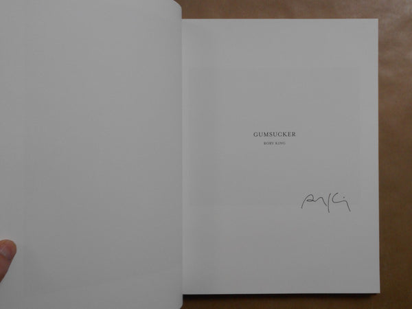 Gumsucker | Rory King | Charcoal Press 2025 [SIGNED]