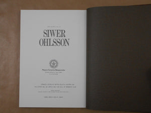 Siwer Ohlsson, Galphy series vol.5 | Siwer Ohlsson | NGS 1982