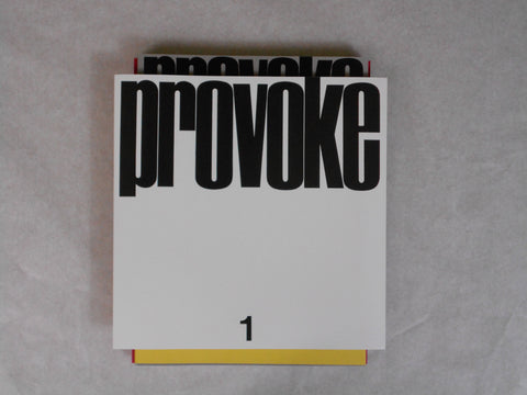 Provoke 1-3 complete facsimile reprint | Koji Taki, Takuma Nakahira, Yutaka Takanashi, Daido Moriyama | Nitesha 2018
