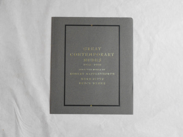 Great contemporary nudes | Robert Mapplethorpe, Herb Ritts, Bruce Weber | C2 Gallery 1990