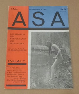 ASA Das Magazin für Körper, Kunst und neues Leben, 2 Jahrgang Nr. 6 | AA.VV. | ASA Verlag, 1927